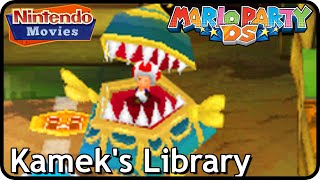 Mario Party DS - Kamek's Library (2 Players, 30 Turns, Toad vs Yoshi vs Mario vs Luigi)