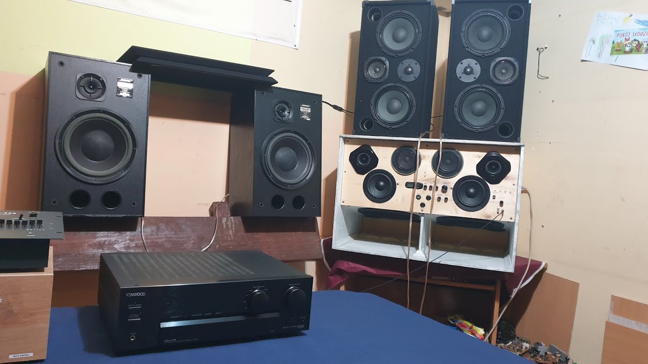 Wzmacniacz Kenwood KA 7090r  odsłuch będzie basowało ;)
