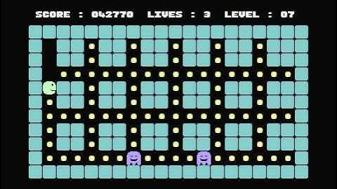 Pac Man (Commodore Plus/4 game)