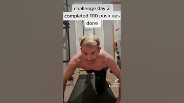 (Challenge day 2) completed day 2 100 push ups