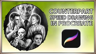 COUNTERPART SPEED DRAWING - Procreate App screenshot 3