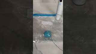 What happens when you vacuum seal a unicorn squishy The result is ? satisfying asmr asmrsounds