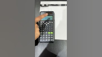 How to solve simultaneous equations in Fx 991ES Plus calculator