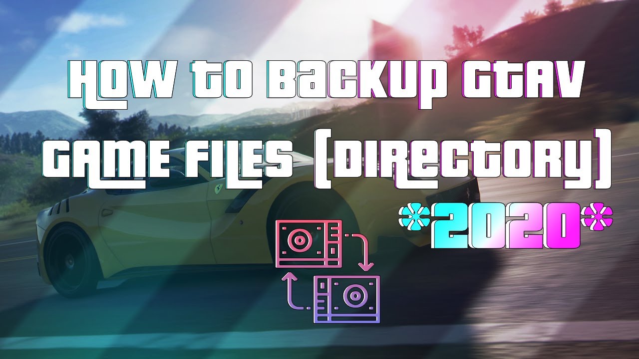 How to Backup Original GTA V Game Files from STEAM Tutorial *VERY