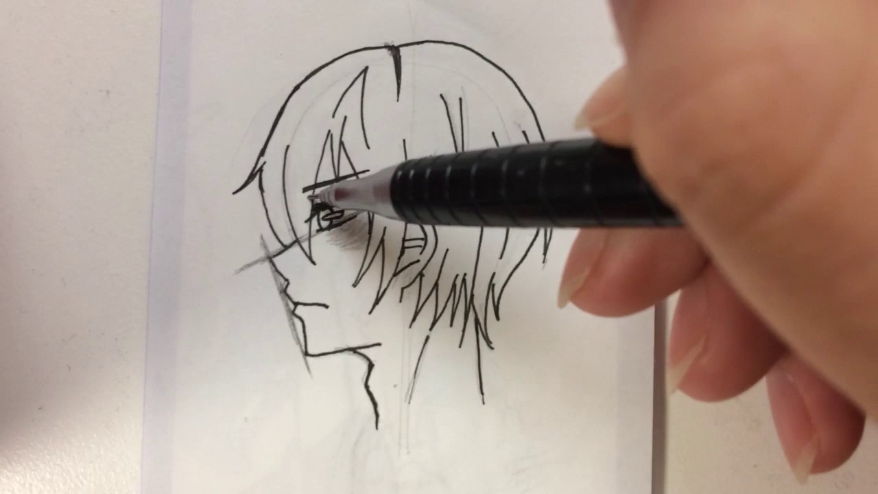 イラスト 横顔の描き方講座 れるあ Youtube