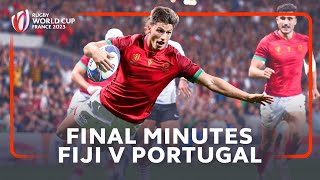 History making final 6:40! | Fiji v Portugal | Rugby World Cup 2023