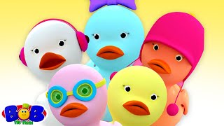 Five Little Ducks + More Nursery Rhymes & Kids Songs