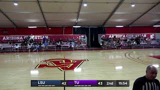 Taylor vs La Sierra College Mens Basketball ACU Tournament Second Half