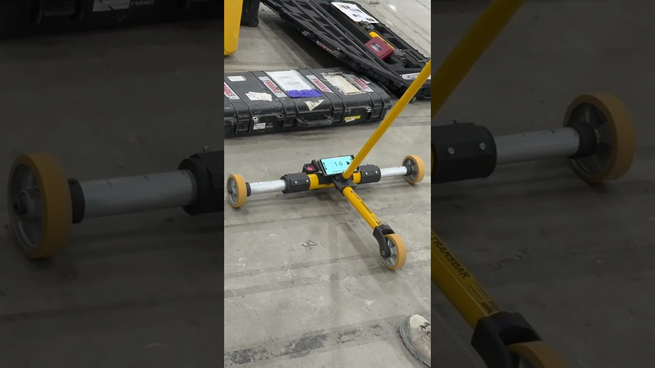 CoGri Engineering - New Transbar Meter (Floor Profiler/ Flatness Testing Equipment) Now Available.