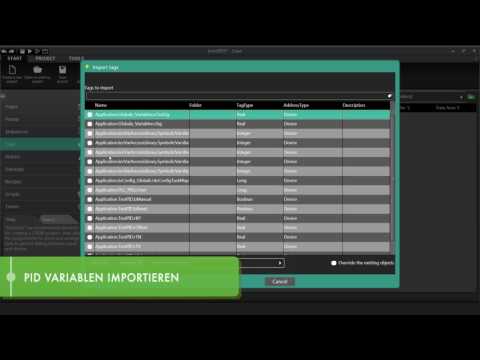 Konfiguration eines CODESYS PID Bausteins in EW100