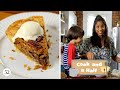 The Chunkiest Chocolate Pecan Cookie Pie | Cook and a Half