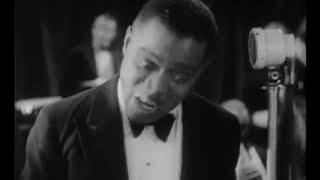 Louis Armstrong in Copenhagen LIVE - 1933 - "I Cover The Waterfront", "Dinah" and "Tiger Rag" HD