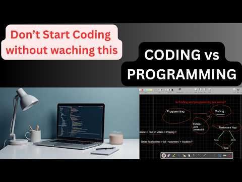 What Is Coding vs Programming? Explained With a Real-Life Example