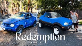 I spent 100 days restoring the “worst car of the 90’s”