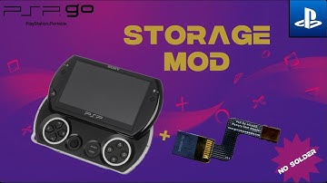 Add Extra Storage to your PSP Go WITHOUT soldering - PSPGO microSD card mod