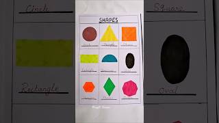Shapes Project Ideas | Maths Assignment for school students | #shape | #maths | @craftdecor8810