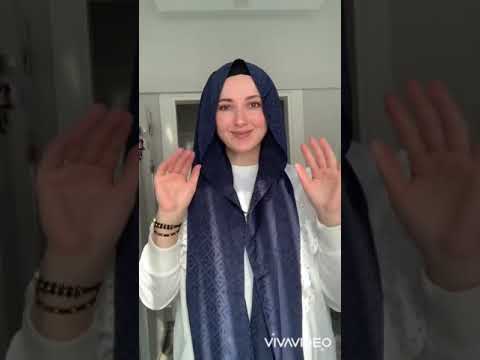 Yeni Kapananlar İçin Şal Bağlama Modelleri - Tek Kat Şal Bağlama | Hijab Tutorial