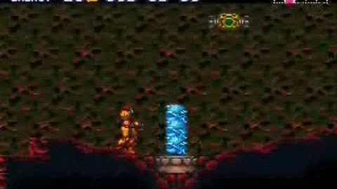 Super Metroid 100% items 1:52 complete time part5