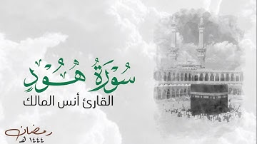 تلاوة سورة هود للقارئ أنس المالك من ليالي رمضان ١٤٤٤