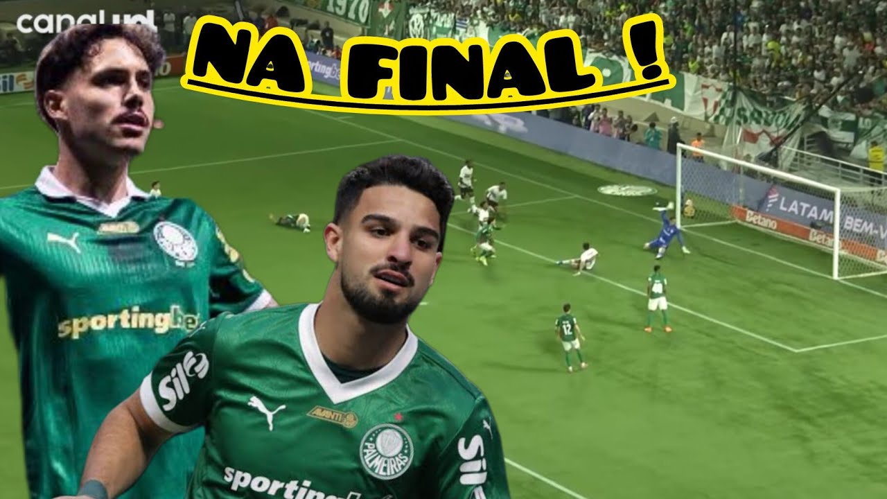 7° final seguida ! Palmeiras bate o São Paulo e vai a final do paulistão contra o Novo Horizontino 