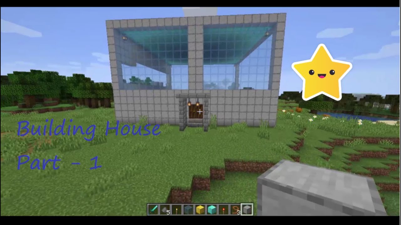 Building My House In Village || Minecraft || Part : 1 - YouTube