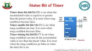 Subject: Automation And PLC : UNIT 4: ADVANCED PLC PROGRAMMING 1