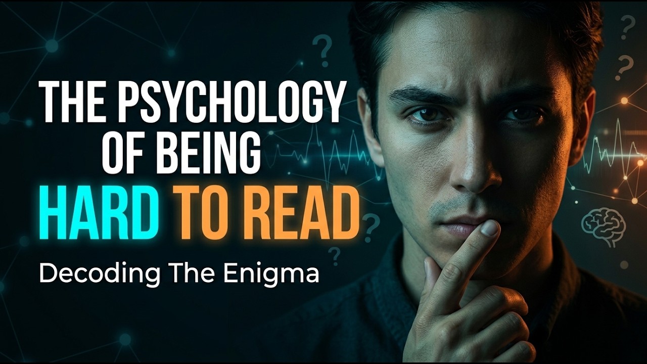 The Dark Psychology of Being Hard to Read - YouTube