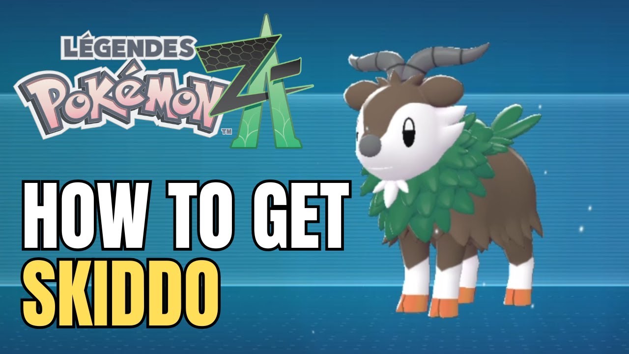 Pokémon Legends Z-A – Где найти Скиддо