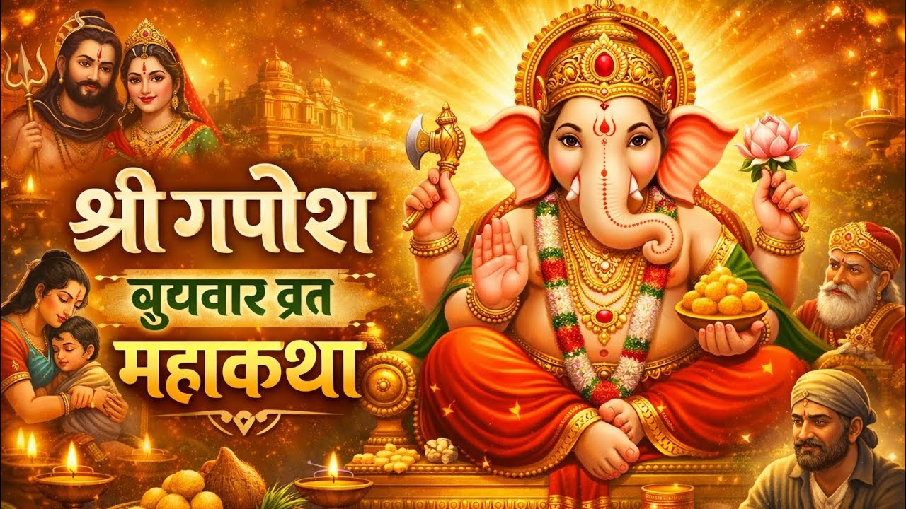 श्री गणेश बुधवार कथा | सुनते ही दूर होंगे विघ्न