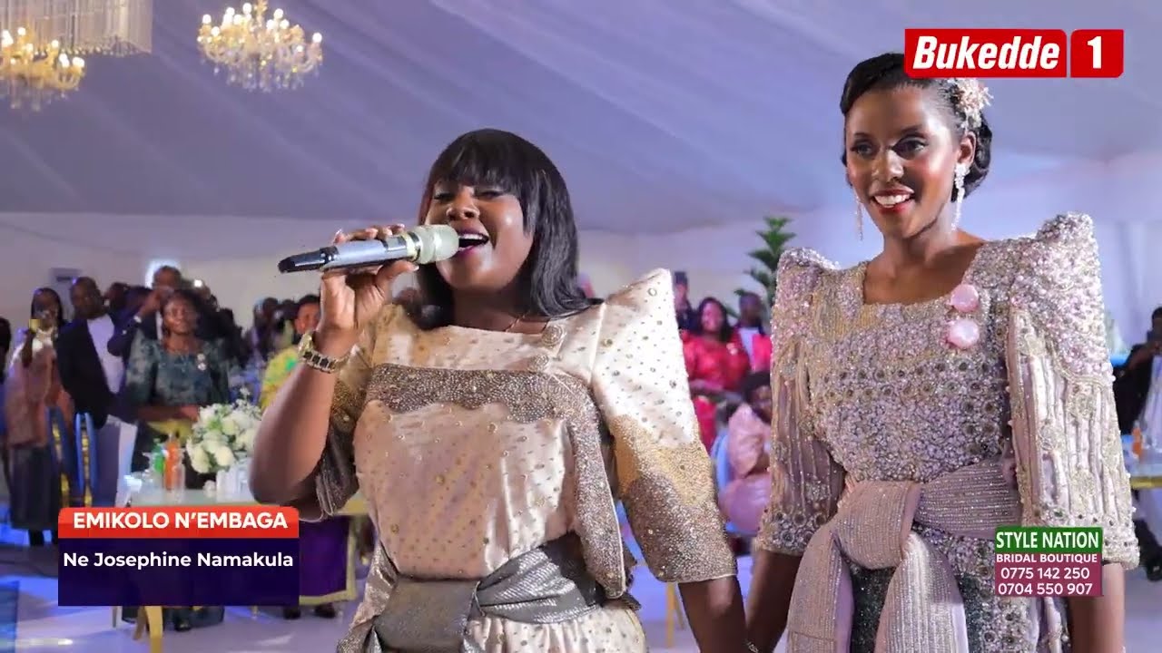 Церемонии и свадьбы: Сисси Набукалу выходит замуж за своего мужа Дугласа Серембу. Церемония прошл...