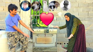 🎉 The stove finally arrived! My family's emotional reaction ❤️