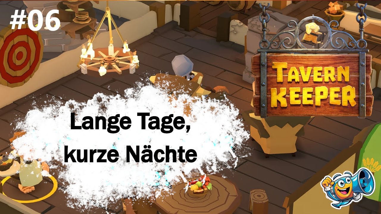 Tavern Keeper Ep. 06 🍺 Mehr schlechter Alkohol führt zum ersten Stern! 🍺 Angespielt deutsch