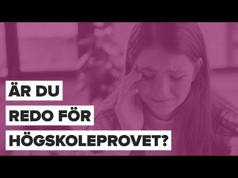 Video: Ska du studera till högskoleprov?