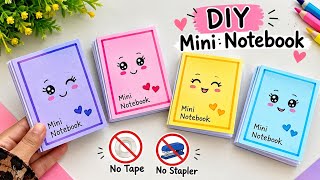 DIY Mini Notebook ✨ | No Tape, No Stapler! 📒💖 Easy & Cute Paper Craft | Handmade Mini Diary