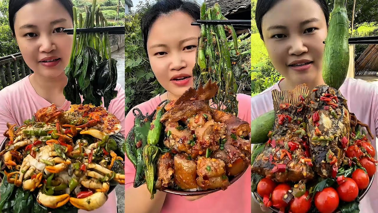 🔥 Spicy Feast Challenge! Whole Fish, Pork Belly & More – Can You Handle It? 🔥