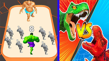 Merge Dinosaur   Fuse & Fight  - Trailer - Android Gameplay