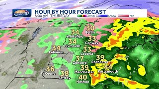 Track heavy snow, some sleet for New Hampshire into Thursday