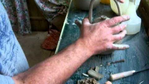 throwing pottery teapot on the wheel part 2