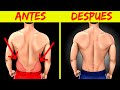 ✅Consejos SIMPLES Para ELIMINAR La GRASA De La Espalda - Dile ADIOS a Las LLANTITAS - HIPERTROFIA