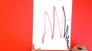 Scaradoodles -18-, drawing & finding a character in a doodle