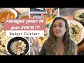 Manger avec 1 par jour  3 ides de repas trs conomiques