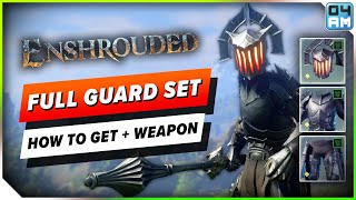 Enshrouded EPIC Guard of The North Set + Bonus Weapon Location & How To Farm Them!