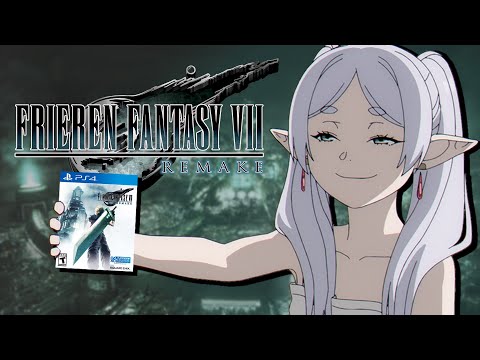 Frieren Fantasy VII Remake (Frieren x Final Fantasy 7 Crossover)