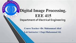 EEE415_DIP_LAB 12 Wavelet Transform for Image Processing in MATLAB