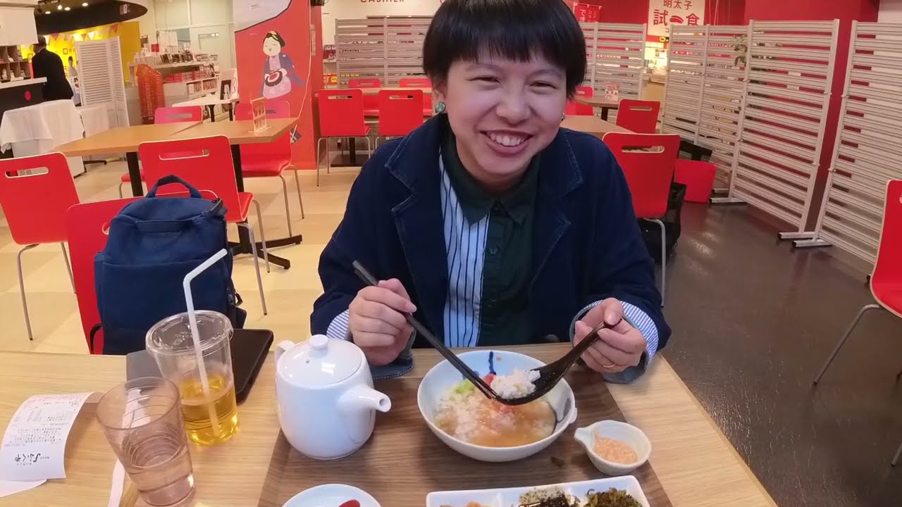 日本福岡【明太子觀光工廠】進入明太子工廠的生產線，品嚐明太子料理全餐！