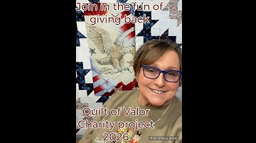 QUILT OF VALOR let’s do this FRIENDS