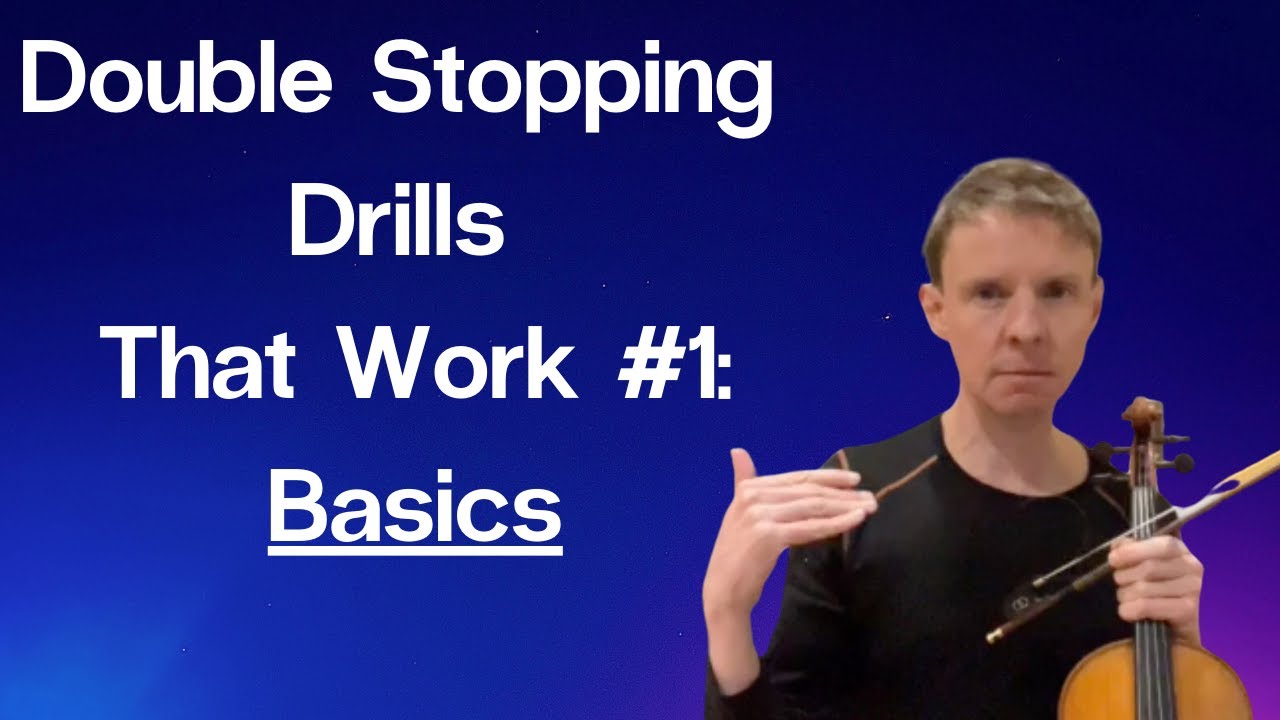 Do this and your double-stopping will improve. - YouTube