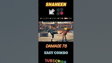 Shaheen Combo Tekken8 I Shaheen easy combo#Shaheen#Combo#Tekken8