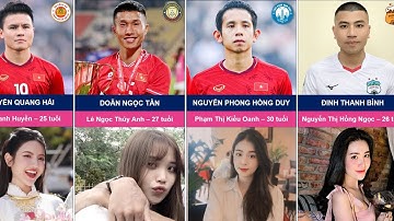 Những Bóng Hồng Xinh Đẹp Của Các Cầu Thủ Bóng Đá Việt Nam