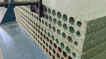 #Hollow Particleboard##Tubular particleboard #llow flakeboard ##Tubular Chipboard #